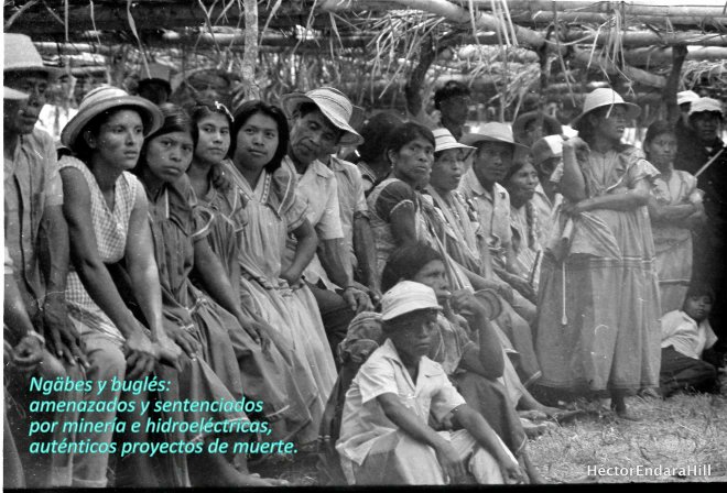 legonzalezj's tweet photo. En 1983 tuvo lugar la mayor manifestacion del Pueblo Originario denominados en ese época como #Guaymí la batalla por detener la explotación del Mayor Yacimiento de Cobre en America #CerroColorado se dio inicio y culmino en 1997 con la Creación de Comarca Ngäbe-Bugle.
#VENCIMOS https://t.co/8FMRYEVEaU
