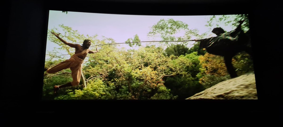 Man vs Wild Thanks to @karthiksubbaraj #JigarthandaDoubleX Go to see you this love letter to cinema This is not only a fact, this is almost a duty for common people Bravo 👏 to the director and production team. This is with Chittha another movie of the year. What a year guys!