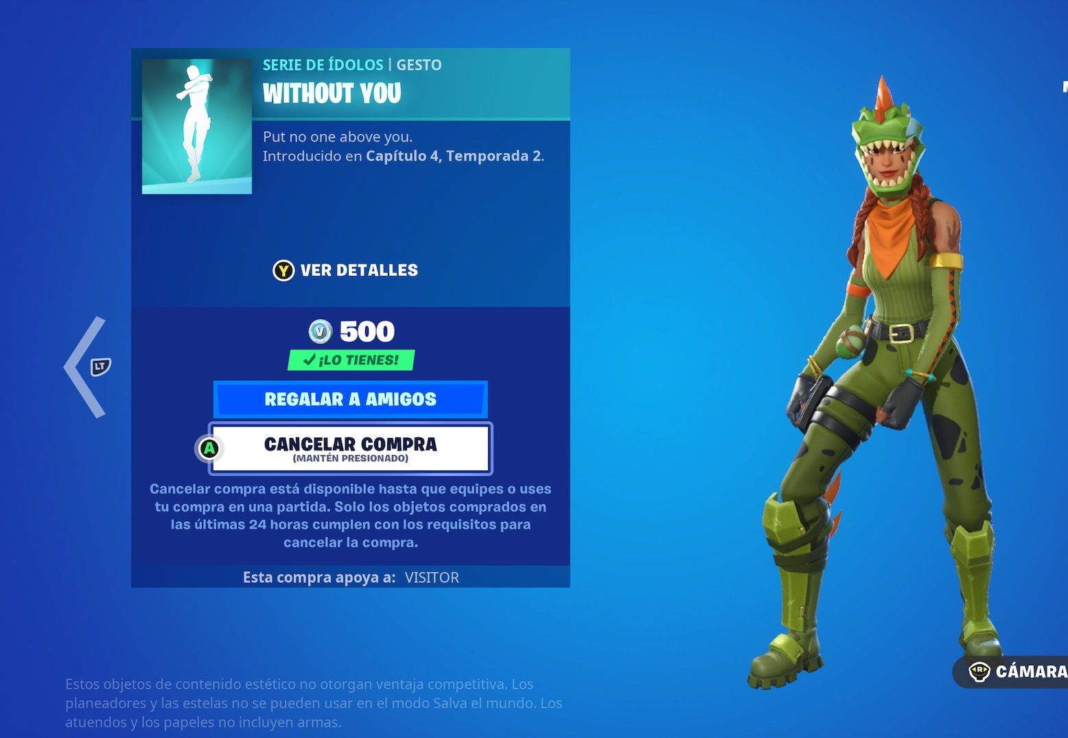 Mundo Fortnite - O código completo para resgatar o