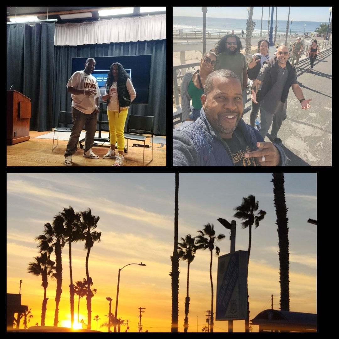Thank you Cali for embracing our presentation on Hip-Hop Therapy 101. We love what we do @teensunderconst 
#MentalHealthMatters 
#socialwork
#hiphoptherapy