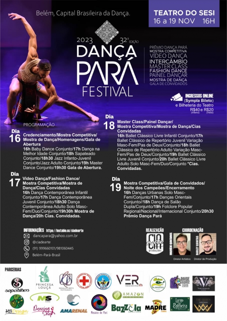 dancabrasil's tweet photo. Dança Pará Festival de 16 á 19 de novembro - SesI Belem a matéria na integra no portal
@dancaparafestival
@darleyquintas
@mauricio.quintairos
#revistadançabrasil #dancabrasilfestival #ballet #balletclassico #bailarina #vidadebailarina #bailarinas #bailarinos #dança #dançar https://t.co/82SXB3tVdD