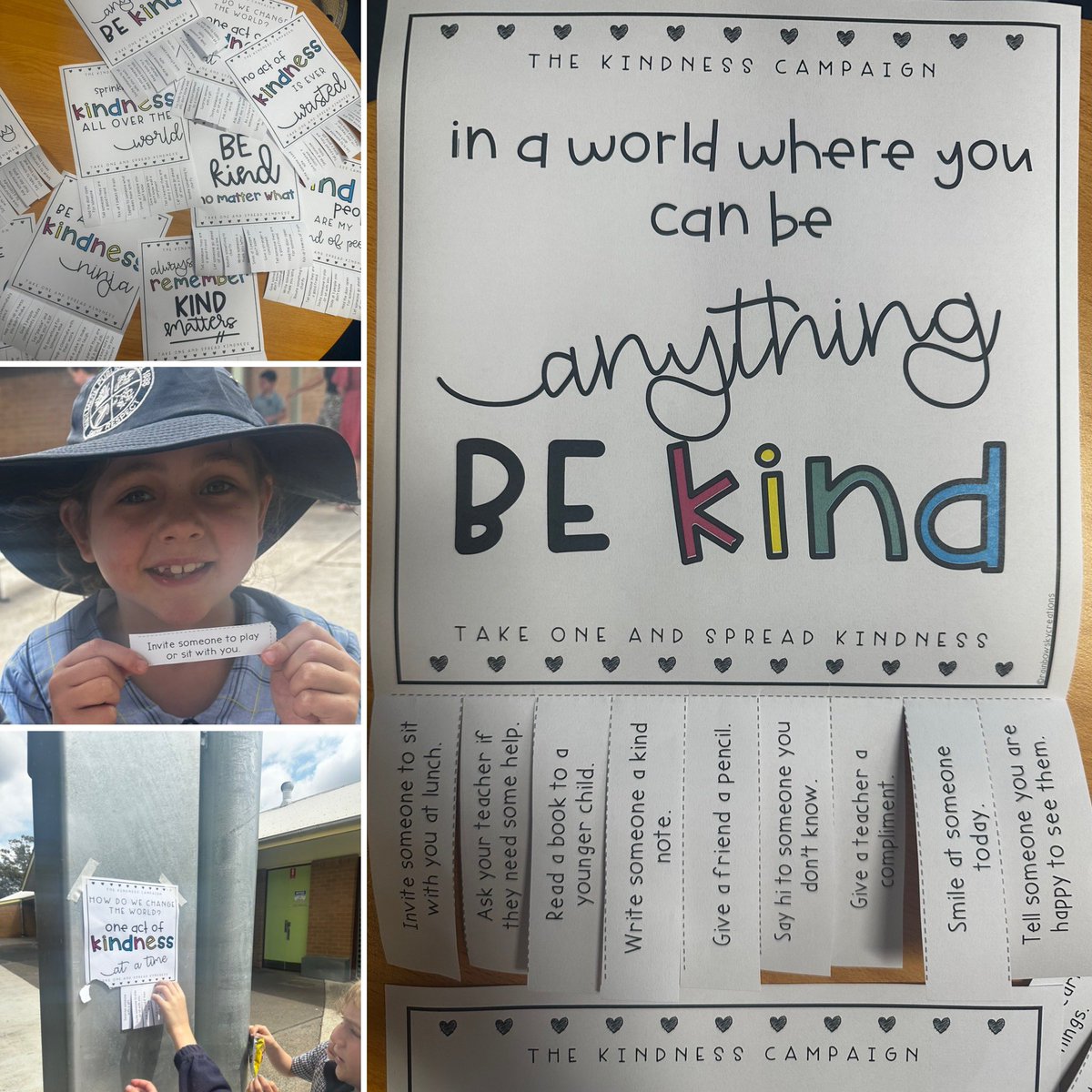 Spreading kindness at <a href="/ThirlmerePS/">Thirlmere P.S.</a> today for #worldkindnessday #nswdet <a href="/NSWDET/">NSWDET</a>