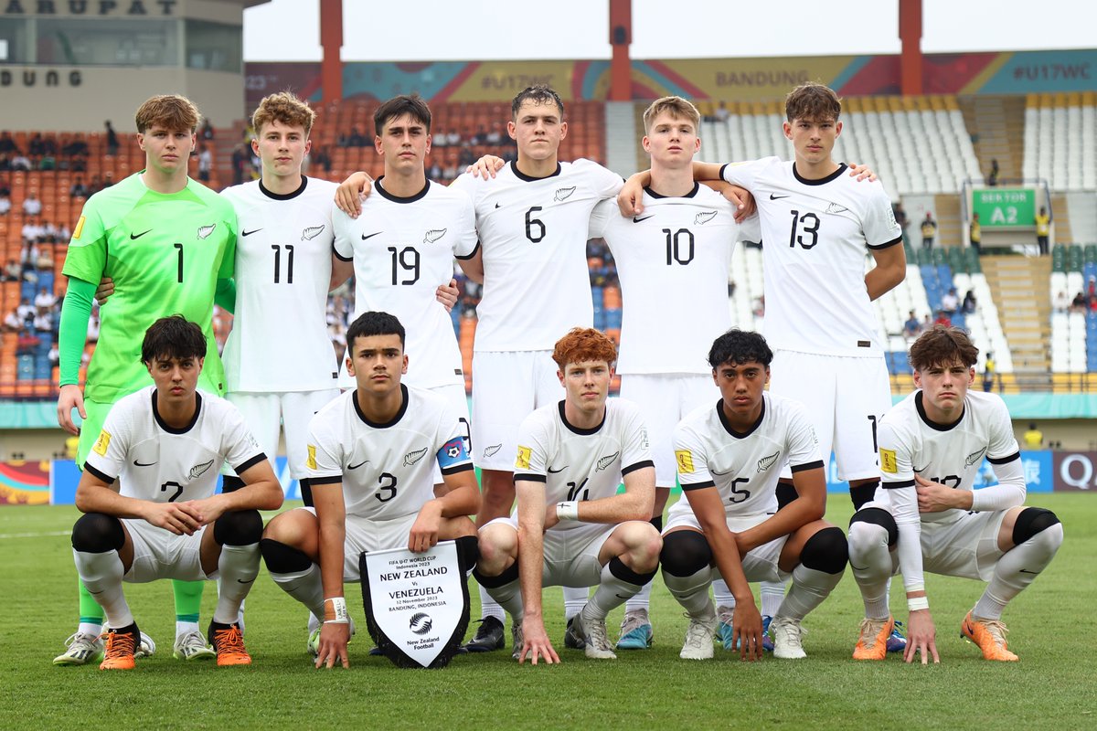 SydneyFC's tweet photo. Last night Sydney FC Academy player Anton Isaako (no. 5) made his FIFA U17 World Cup debut for New Zealand 🇳🇿

Unfortunately for Anton and the Kiwi's, they lost 3-0 to Venezuela in their opening group game 🙁

📸 @NZ_Football 

#SydneyIsSkyBlue https://t.co/kQ9s4rQqpi
