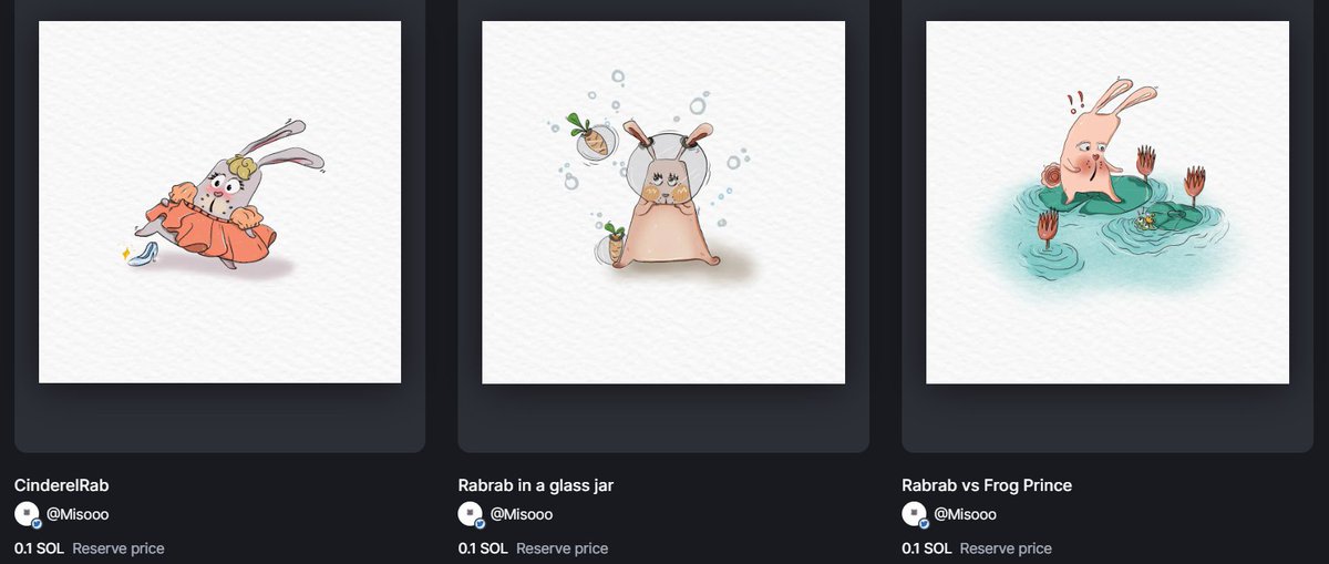 misooo_lover's tweet photo. @King_NFT2022 "RabRab Series" 🐰📷 
on @exchgART
Reserve price : 0.1 Sol  
---------------------------  
Link : https://t.co/rmDEXmObl8 https://t.co/3JT0Jwxktq