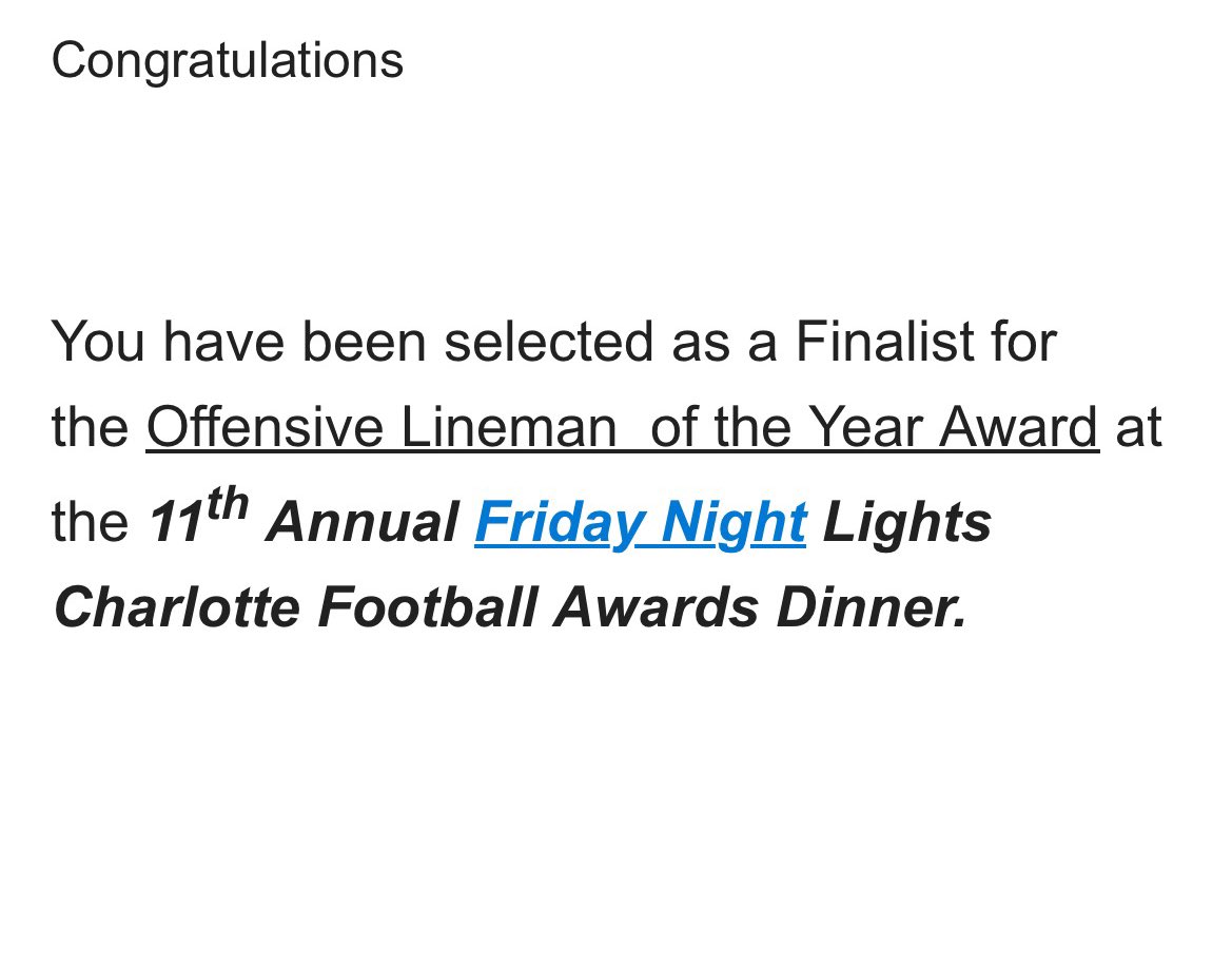 Brayson McIver (@braysonmciver) on Twitter photo Honored to be a finalist for the Offensive Lineman of the Year Award! I would like to thank my coaches and teammates for pushing me to get better everyday! <a href="/SCSportsReport/">Tripp Roakes</a> @BHSCoachHales <a href="/CoachT_Stone/">Tripp Stone</a> <a href="/butlerbulldogs/">Butler Bulldogs Football</a> <a href="/finisholacademy/">FinishOLAcademy</a> <a href="/coachbhr74/">Blaine Reynolds</a> Honored to be a finalist for the Offensive Lineman of the Year Award! I would like to thank my coaches and teammates for pushing me to get better everyday! <a href="/SCSportsReport/">Tripp Roakes</a> @BHSCoachHales <a href="/CoachT_Stone/">Tripp Stone</a> <a href="/butlerbulldogs/">Butler Bulldogs Football</a> <a href="/finisholacademy/">FinishOLAcademy</a> <a href="/coachbhr74/">Blaine Reynolds</a>