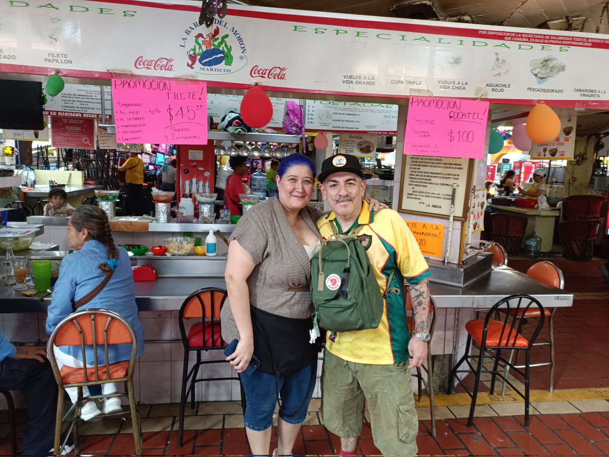 Gracias Chef  <a href="/AquilesChavez/">Aquiles Chavez</a> por visitar nuestro mercado "San Juan de Dios"