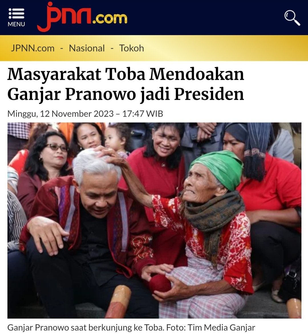 Satu2nya Capres yg paling dekat dgn rakyat... 👍😁