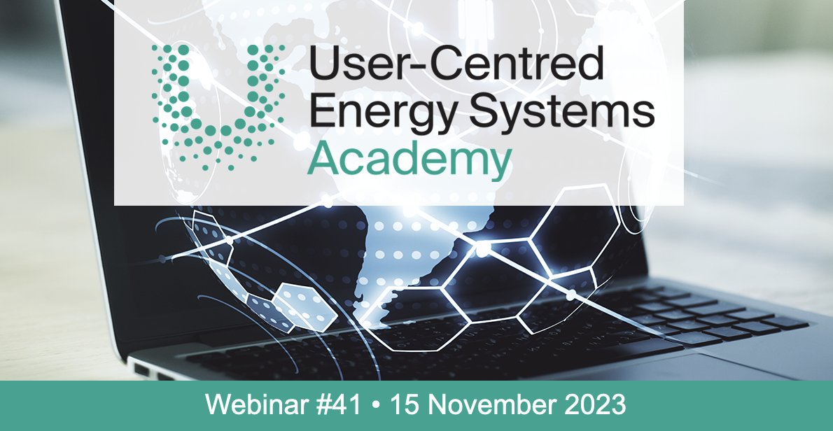 Users TCP Academy webinar, Wednesday 15th November at 3pm CET. Read more and register here userstcp.org/the-academy/