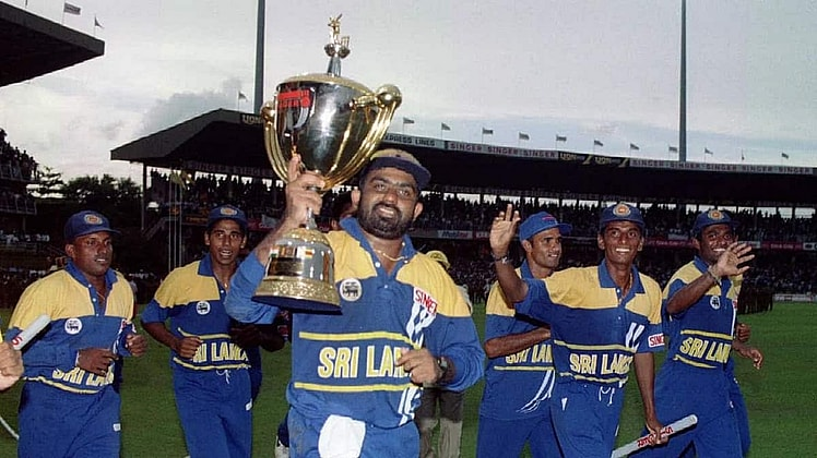 ABsay_ek's tweet photo. Tribute to Unsung Heroes of World Cup # 18:

Whenever people think about 1996 World Cup &amp; Sri Lanka...
What comes in mind...
Sanath, Aravinda, Ranatunga or even Kaluvitharna(as Mandela Effect)
But one of the key figure of their success was this guy:

ASANKA GURUSINHA

1/n https://t.co/cxfiOssJl8