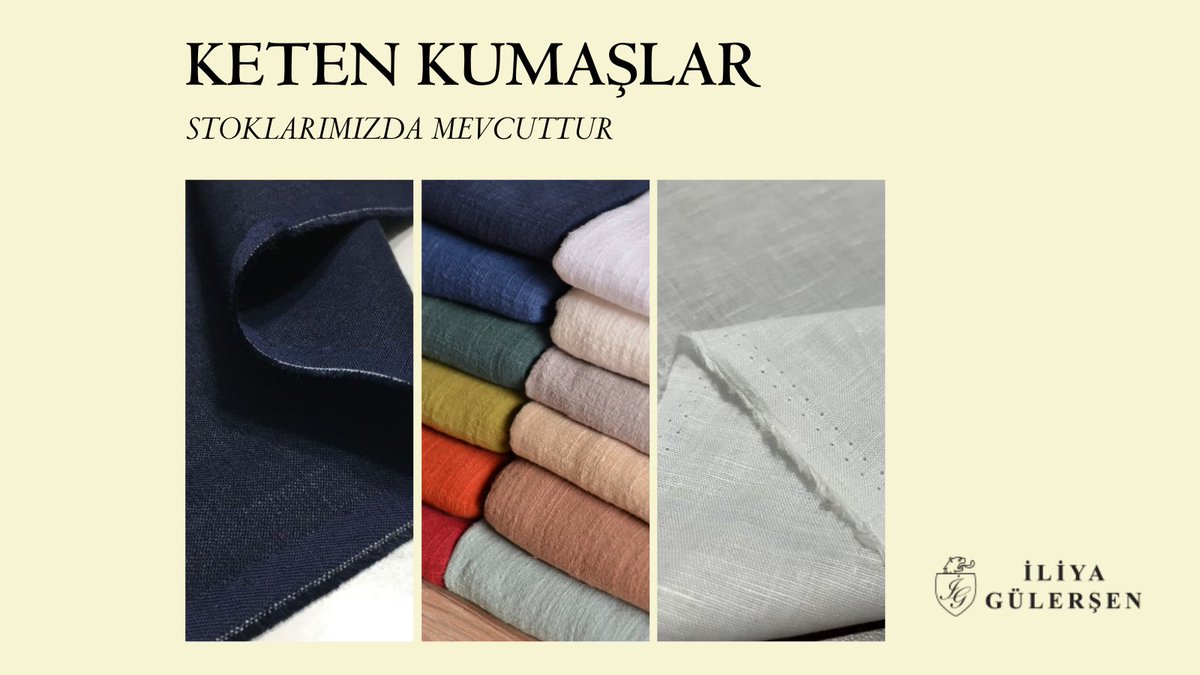 iliyagulersen's tweet photo. Stoklarımızda keten kumaşlarımız mevcuttur. İlgilenen müşterilerimizin mağazamıza uğramasını rica ederiz.

.
.
.
#İliyaGülerşen https://t.co/K2lcFxQQZY