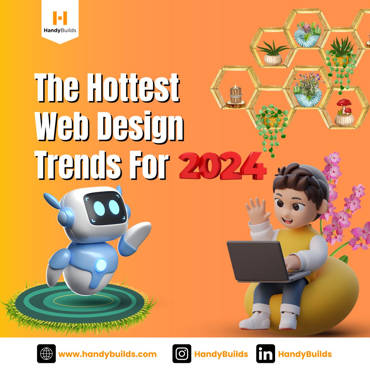 Web Design Trends in 2024!
#WebDesignTrends #WebDesign2024 #HandyBuilds #DigitalDesign #Innovation #AI #UserExperience #DesignWithUs #webdevelopment #2024trends #webapp #seo #digitalagency #webdesign #itsupport #itsolutions #3ddesign