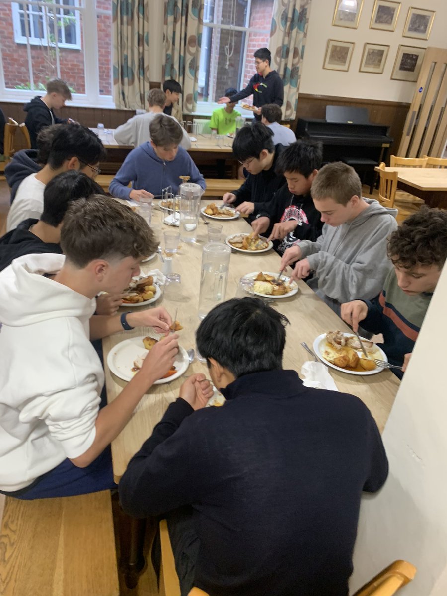 Two other kinds of peace on Remembrance Sunday in Chawker’s. The sun coming up in garden. Vth book with a roast in Grubbing Hall. Silence, outside and in.