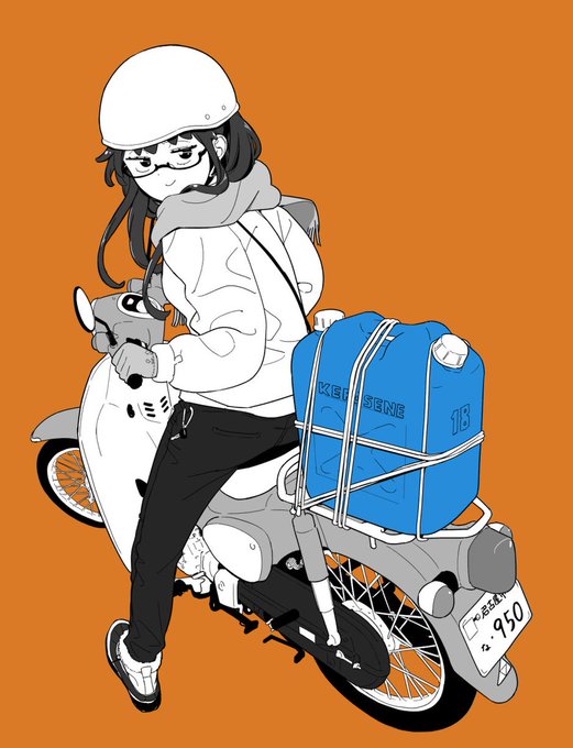 「motorcycle scooter」 illustration images(Latest)