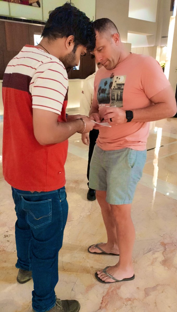 shubbi9's tweet photo. From @IPL days to @ProteasMenCSA to @KNCBcricket @Roela52 always special.
Thanks for the autographs and waiting for me.
Your last odi @cricketworldcup was memorable.
Hope @T20WorldCup 2024 would be more special.
#CricketTwitter #INDvNED #vandermerwe #CWC23 #Netherlands https://t.co/KOvFmsThnD