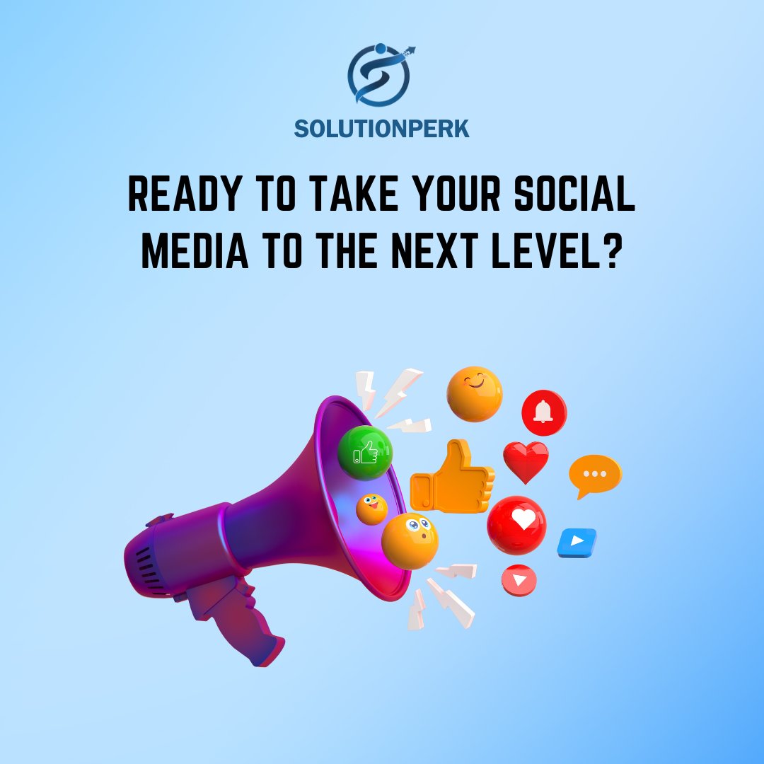 solutionperk's tweet image. Ready to take your social media to the next level? We&apos;re unveiling strategies to maximize engagement and grow your digital community. Let&apos;s make your brand the social media star! 🚀📱 

#socialmediamarketing #socialmediamanager #digitalmarketingagency #solutionperk