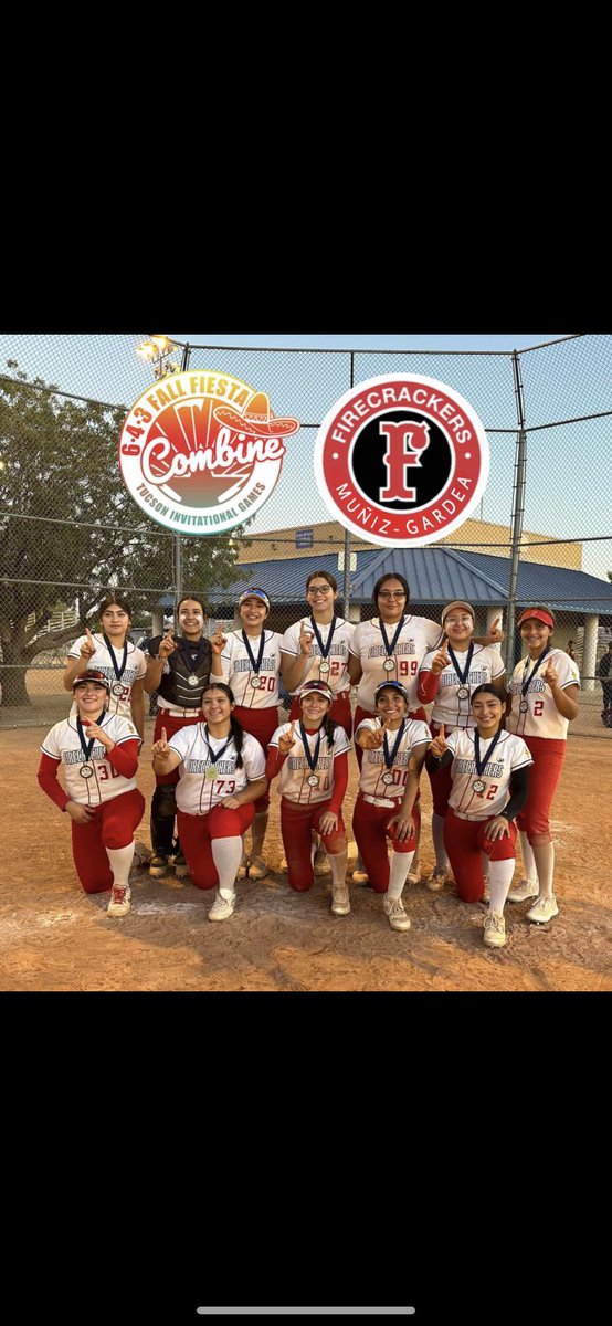 After a slow start in pool the girls had a bounce back in the Silver bracket today. Won the 16u Fall fiesta Championship by coming from behind in the 4th inning being down 9-1 at that point. Final score was 14-12 FC! Let’s keep working hard ladies. 
#mamita