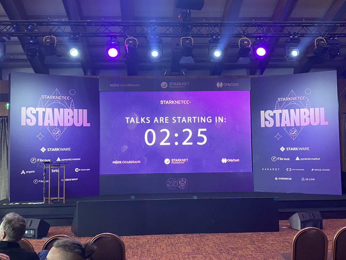 Starknet CC Istanbul 🇹🇷 we do a little live tweeting 

Stay tuned for <a href="/starknet/">Starknet (BTCFi arc)</a> news as it comes