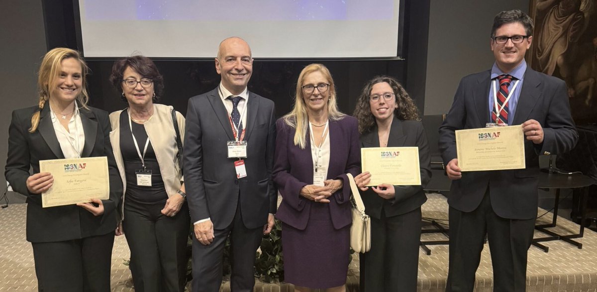 issnaf's tweet photo. On 11/8 @INFN_ Vice President Diego Bettoni spoke on the valuable collaborations between 🇮🇹and 🇺🇸 and the partnership with @issnaf expressed by the sponsorship of the YI #BrunoTouschek Award
Thank you @INFN_ ❤️ https://t.co/colOsZ9pcD
