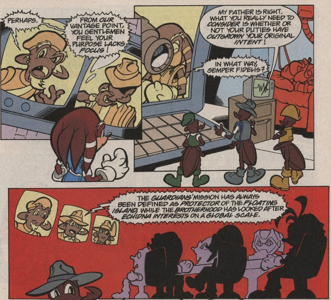 rinshankouhai's tweet photo. more of penders' trademark echidna political snorefest #sonicdoom https://t.co/4w1UNV0fnI