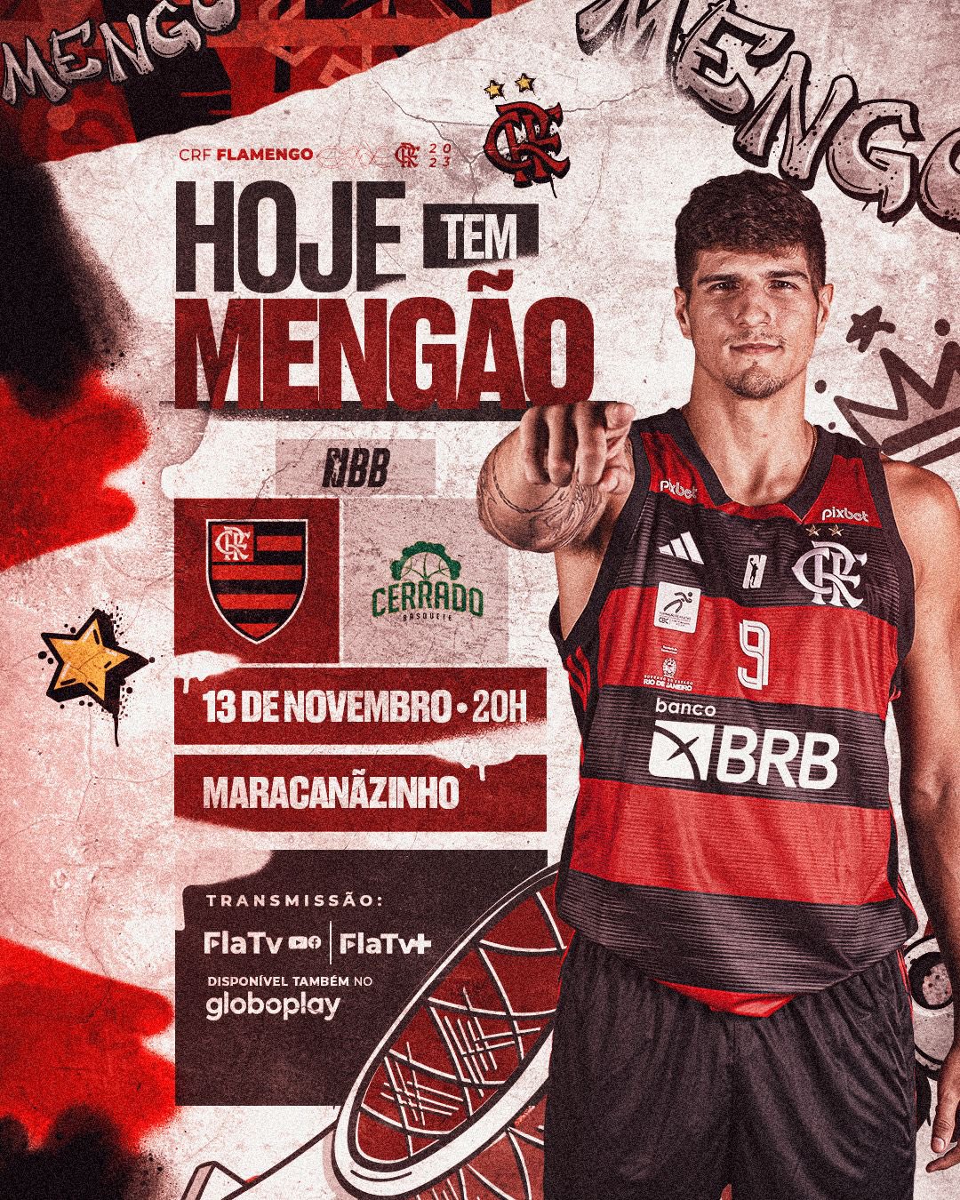 Flamengo on X: Se é FlaTV+, tem no Globoplay! / X