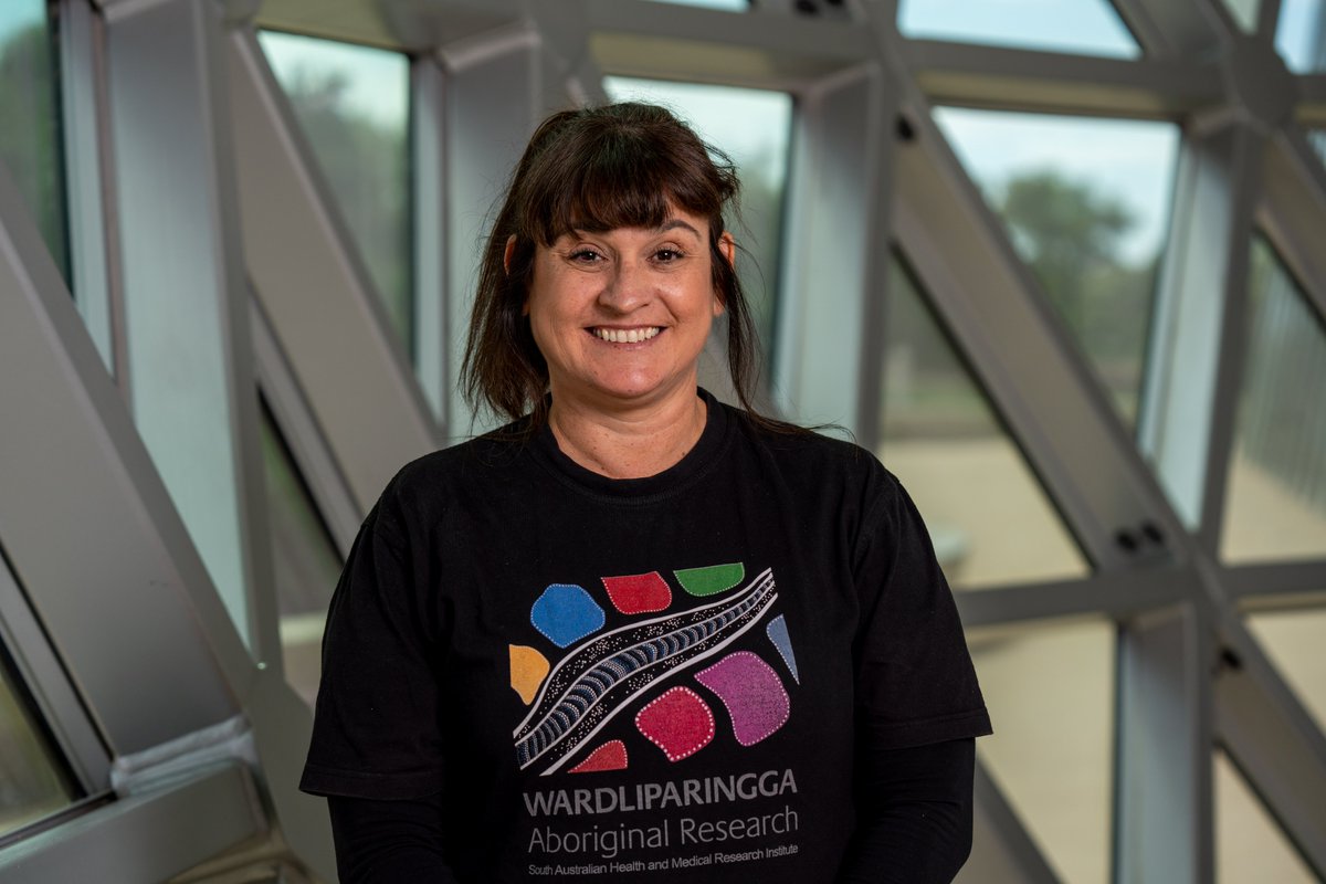 Very proud to share that our own Kim Morey, Co-Theme Lead Wardliparingga, has been recognised in the 2023 @GladysElphick Awards alongside a field of deadly Aboriginal and Torres Strait Islander women. Kim was awarded the Shirley Peisley award for professional excellence.