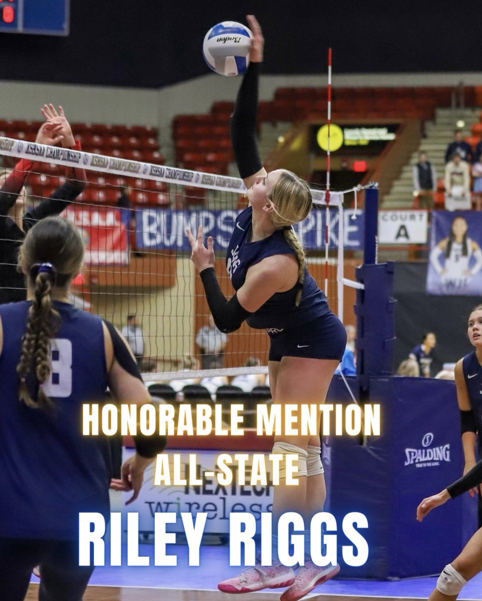Congratulations to Ashlyn and Riley on receiving Honorable Mention All-State!!

MVVB is proud of you!!💙