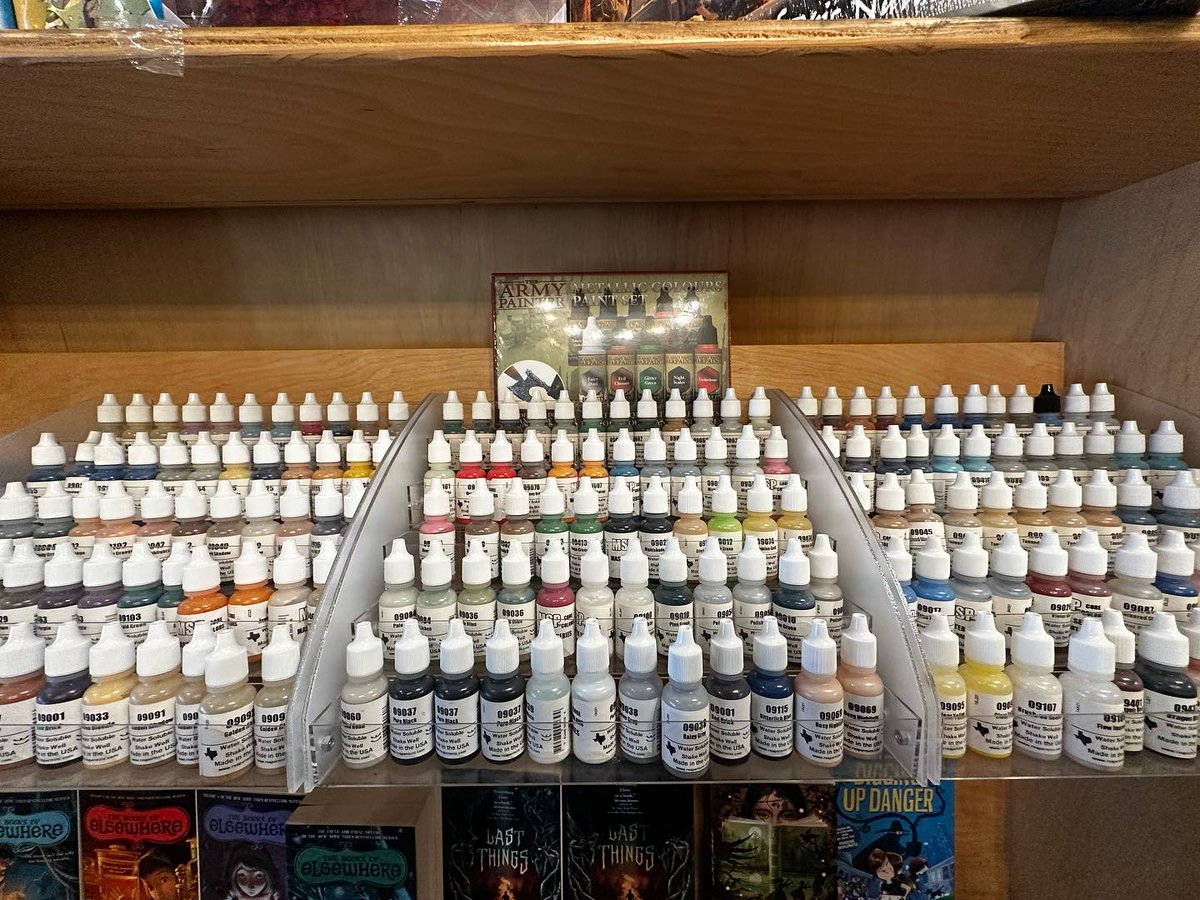 rivertowngames's tweet photo. Take a look at our current inventory! Rivertown Games is the place to be in Red Wing. We support all variations of nerdery. We're here for you! This is the second blast of four photos. #boardgames #mtg #stickers #geek #nerd #miniatures #graphicnovels #rentalgames https://t.co/DGifwPreuy