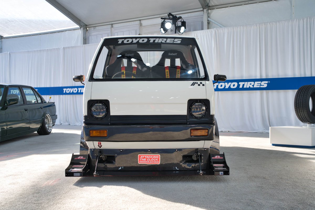 BeastMeet's tweet photo. Location: @semashow #sema
Photo: #beastmeet
Car: @attackingtheclockracing
@toyotires
.
.
#CarLifestyle #JDMCulture #JDMNation #StancedCars #JDMFamily
#LoweredLifestyle #BoostedCars #toyotires #keicar #RacecarLife
#JDMLove #instagramcars https://t.co/5J5dhWJb6F