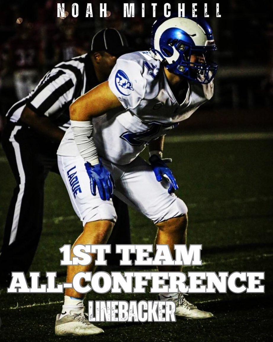 Excited to be announced 1st Team All-Conference Linebacker🐏🐏 <a href="/LadueRamsFB/">Ladue Rams Football</a>