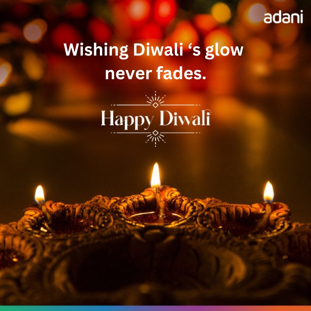 As Diwali's glow envelops our homes, let's wish for a radiant future for our beloved India. May this festival mark the beginning of a prosperous new year, filled with joy, growth, and shared successes. #HappyDiwali