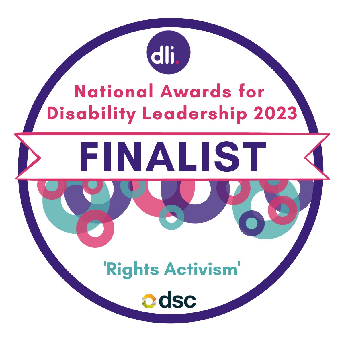 While I never do this work for accolades, I am grateful to have been shortlisted as a #Finalist in the #DisabilityAwards2023 for #RightsActivism. Thank you @DisabilityLead for helping me beat down my ongoing and often debilitating #ImposterSyndrome