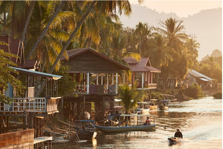 Capturing the easy-going lifestyle on the Mekong River took days of planning.