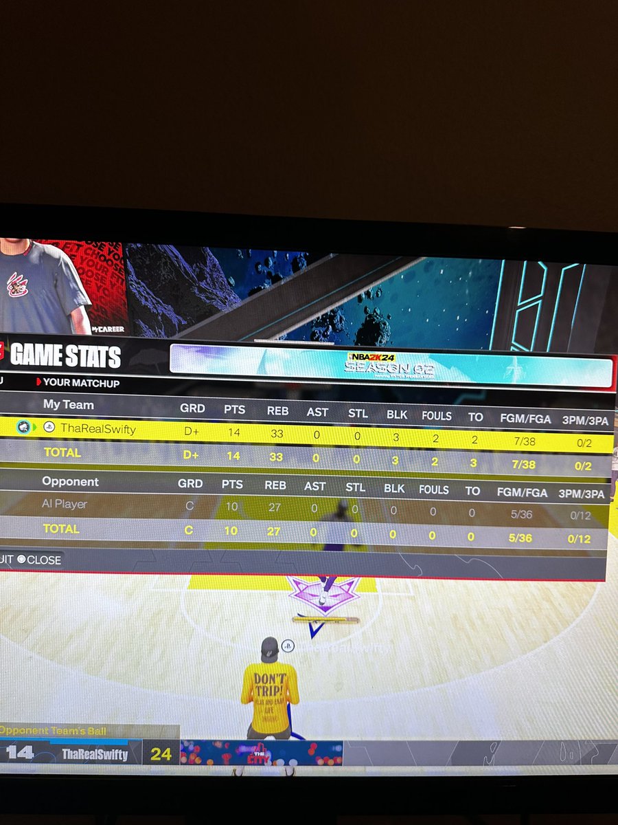 MomThatsDolph's tweet photo. So we still haven’t fixed AI’s?? @Ronnie2K @NBA2K https://t.co/PMtzoW9eVi