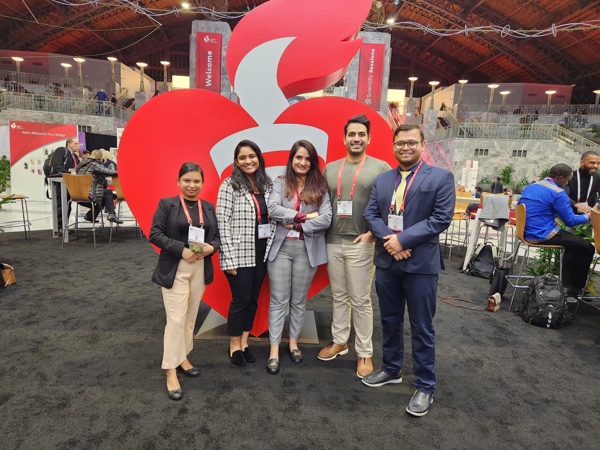 #Cardiologybound crew at #AHA2023. Learning and discussing great science. #womenincardiology #upmcimharrisburg #imresidents