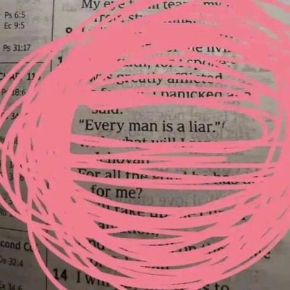 Noorthevirgo's tweet photo. even the bible knows https://t.co/uPe3G9yidj