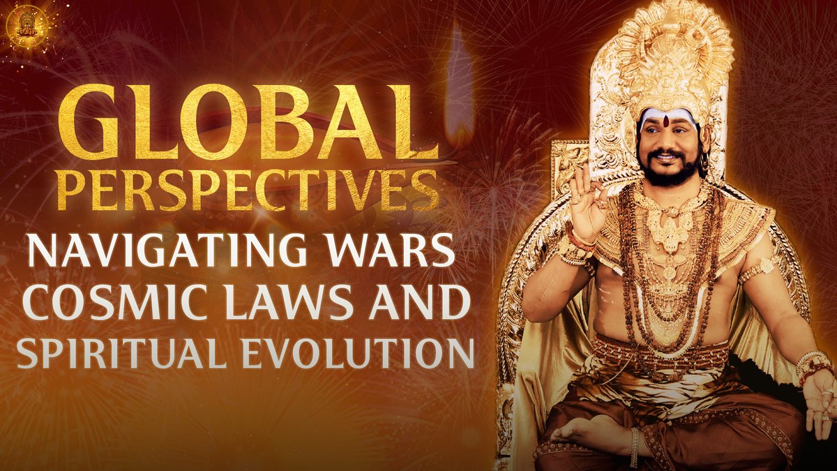 SriNithyananda's tweet photo. November 11, 2023 - Global Perspectives: The Supreme Pontiff of Hinduism’s Presidential Address during KAILASA's Diwali Celebrations

On this auspicious day of Deepavali 2023, KAILASA's global temples, embassies, and other entities worldwide gathered to celebrate this ancient festival. Diwali symbolizes Enlightenment, the awakening of the fire of Knowledge. From time immemorial, Hindus have honored Diwali with a multitude of rituals and offerings, lighting millions of lamps across the world.

The highlight of day was the presidential address by the Supreme Pontiff of Hinduism (SPH), who addressed the global Hindu community in the presence of many of KAILASA's partners and numerous guests of honor from various nations. The presidential was broadcast on 534 social media platforms and web televisions worldwide, reaching to a global audience.

The Supreme Pontiff of Hinduism shed light on the global challenges faced by humanity today, focusing on six specific topics.

1) Qualities of a potential world leader - war and peace;
2) The 'missing' law for the evolution of everything in the universe;
3) Why Hindus all over the world have celebrated Diwali for thousands of years;
4) How to get our youth out of hyperfixation;
5) Advaitic workaholism does not lead to toxic productivity;
6) Build KAILASA inside and outside.

The SPH urgently emphasized the need for non-violent conflict resolution in today's era overshadowed by the threat of mass nuclear weapons. Stressing potential catastrophic consequences, he underscored the importance for world leaders to abstain from violence and actively engage in conflict resolution for global peace.

Toxic productivity, a byproduct of generating unnecessary elements to appease world leaders' egos, contributes to the planet's degradation and adverse effects on human well-being. The SPH urged reconsideration of production practices for the well-being of both the planet and its inhabitants.

The prevailing global negativity, exacerbated by war, toxic productivity, and the chronic capitalist lifestyle, disproportionately affects younger generations. Mental disorders, especially hyperfixation, rise due to relentless expectations, eroding inner peace and connection with Consciousness.

To address these challenges, the SPH delved into modern science, unveiling Consciousness as the missing element in the law of evolution, potentially opening new possibilities.

Beyond a festival, Diwali is a cosmic rejuvenation, a day when cosmic energies manifest to dispel collective negativity. Hindus globally gather to celebrate, promoting values of peace and inclusivity.

#WorldKindnessDay   Keys To Happiness   Inspirational Words   गोवर्धन पूजा #AyodhyaDeepotsav2023 #DiwaliCelebration #FestivalOfLights #Deepavali #DiwaliLights #TraditionAndCulture #KAILASA #Nithyananda #HappyDiwali #DiwaliWithWelfare #crackers Happy Deepawali #शुभ_दीपावली