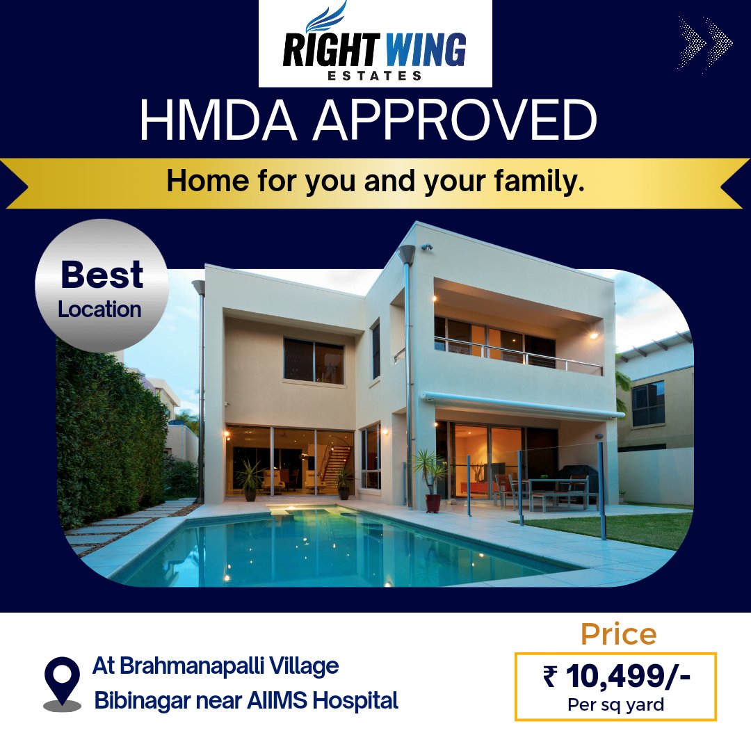 sirishag123's tweet photo. HMDA APPROVED OPEN PLOTS FOR SALE  NEAR AIIMS HOSPITAL
.
.
.
.
#investment #land #bestlocation #lowbudgetimvestmentplots
#affirdableprice #rightwingestates #hmdaapprovedplots #warangalhighway #bestinvestment https://t.co/MJHNX3aSIy