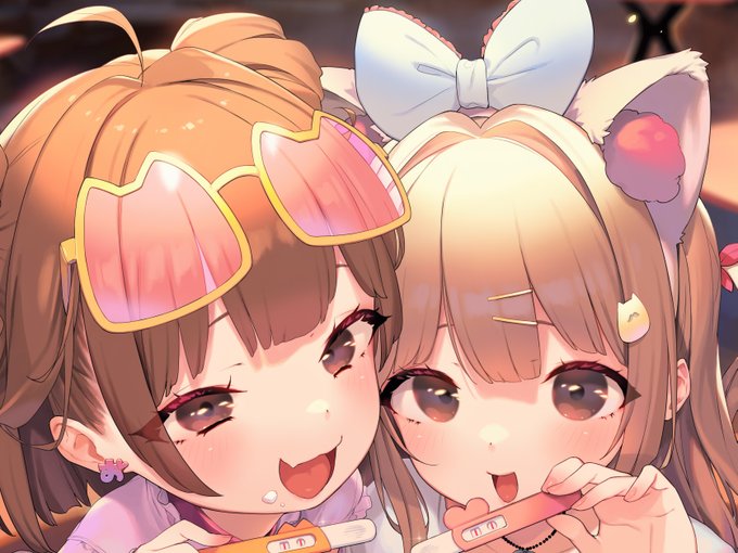 《エグゼ作品紹介②》
【ExEllentSelection/へんりいだ】
ぷにかわっ娘レジェンド・へんりいだ先生が描く、エロカワねこちゃんズ🐱
大好きなアナタに、エロ下着でご懐妊のご報告✨
かわいさ全開の全体図は本誌にてお確かめくださいっ♥ 