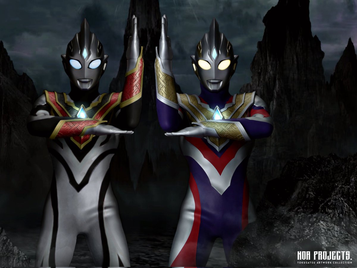 noaprojects_'s tweet image. Ultraman Trigger &amp;amp; Evil Trigger ~

#Ultraman #UltramanTrigger #EvilTrigger #UltramanTiga #EvilTiga