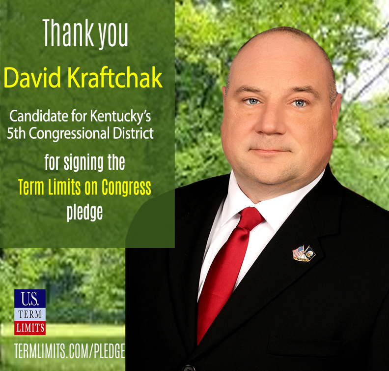 USTermLimits's tweet photo. Thank you @Krafty4Congress for signing the #termlimits on Congress pledge. https://t.co/0YpQUVt0no https://t.co/QvSce0RyXJ