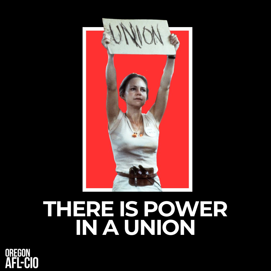 There always has been, and there always will be, power in a union.

Oregon workers interested in joining or forming a union should head to unionizeoregon.com to get started!

#Organize #Union #WorkerPower