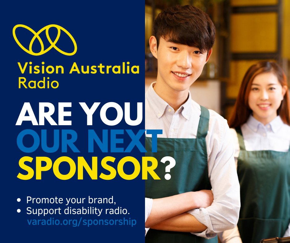 Vision Australia Radio tweet media