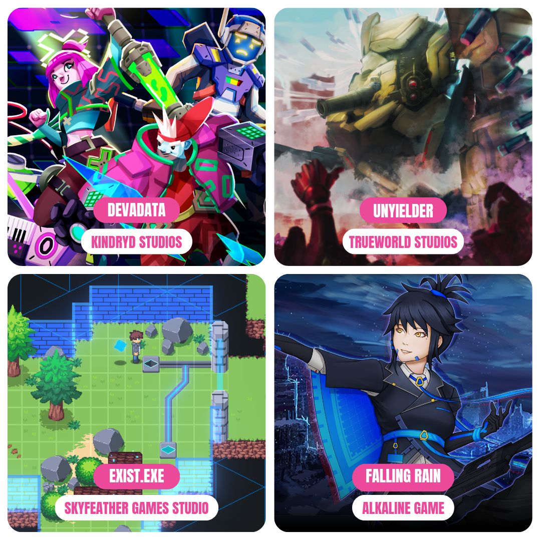 themagicrainMY's tweet photo. You heard right - we're bringing you even more games to enjoy at Indie Jam’s Southeast Asian Indie Games Showcase! Don't miss your chance to try all of these exciting titles! 

📍Level 4, Lalaport BBCC
📅 18 - 19 November
🌟 Free Entry! https://t.co/LAZR2Oi9Ed
