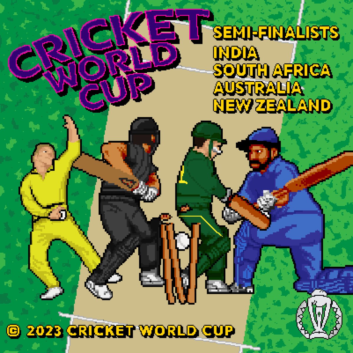 ICC's tweet image. 🕹 Choose your winning #CWC23 team 🏆