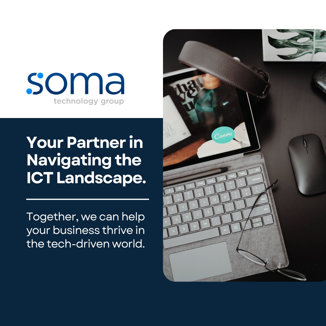 soma_technology's tweet image. Are you ready to propel your business to new heights with the help of soma technology group&apos;s cutting-edge ICT solutions and robust cybersecurity?

Visit our website now: soma.com.au

#somatechnologygroup #ICT #ICTsolutions #cybersecurity