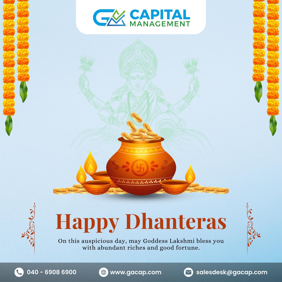 GACM_official's tweet photo. “If you’re saving, you’re succeeding.”
-Steve Burkholder

Start saving by investing with us on this auspicious occasion of Dhanteras!

Happy Investing, Happy Dhanteras!

#HappyDhanteras #festivalseason #investtoday #gacm #gacap #gacapitalmanagement #yourfinancialpartner https://t.co/tdB49J4HWE