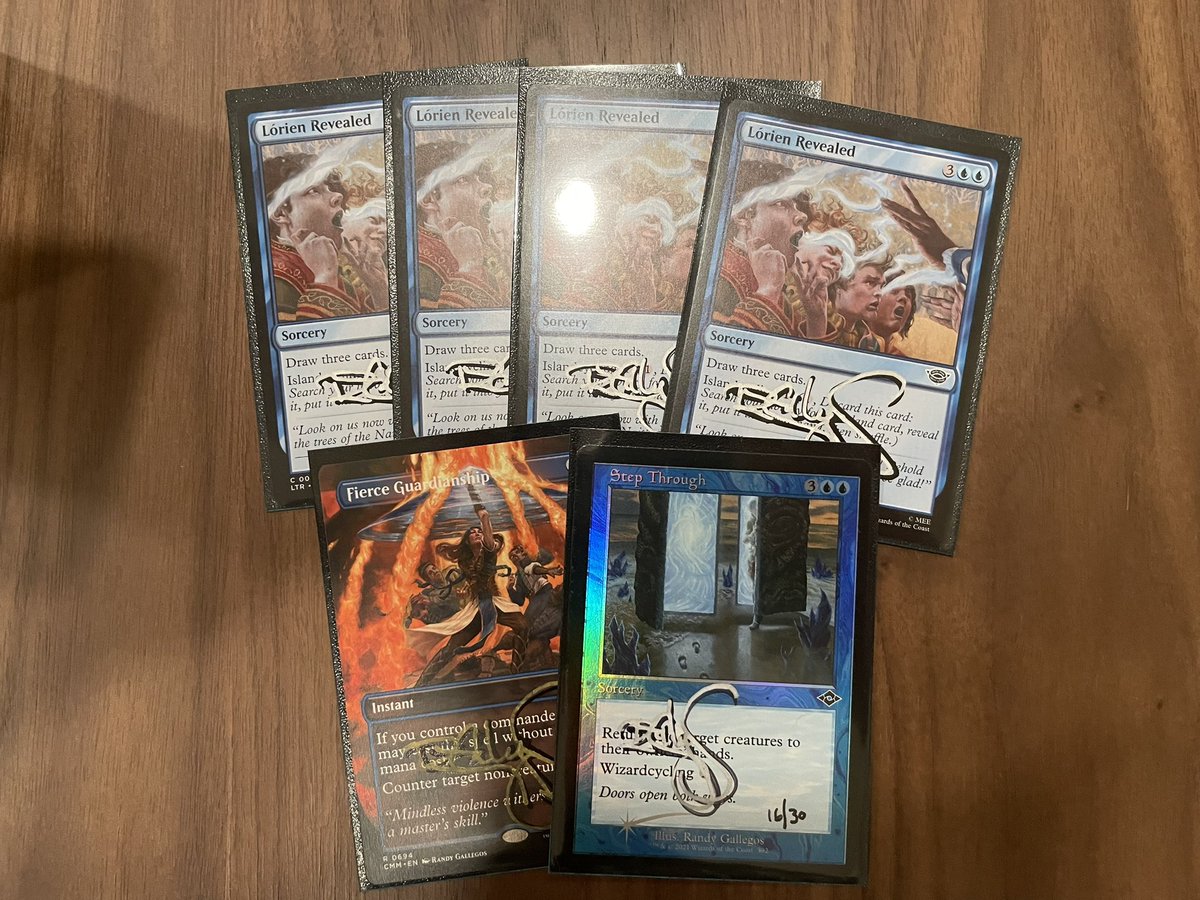 Shaza3154's tweet photo. Home from #SCGPitt now, amazing weekend! Met some great people, enjoyed playing Modern for the first time in a while, and got a TON of cards signed, including an absolutely gorgeous Ponder alter from Tedin
Time to sleep and split my time between Atlanta prep and a Denver qual https://t.co/8juEpQiedJ