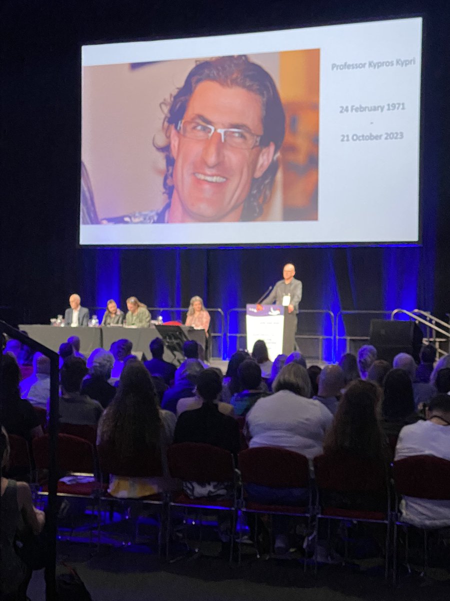 Paul Dietze with a touching tribute to Kyp Kypri <a href="/APSADConf/">A.P.S.A.D</a> #APSAD23