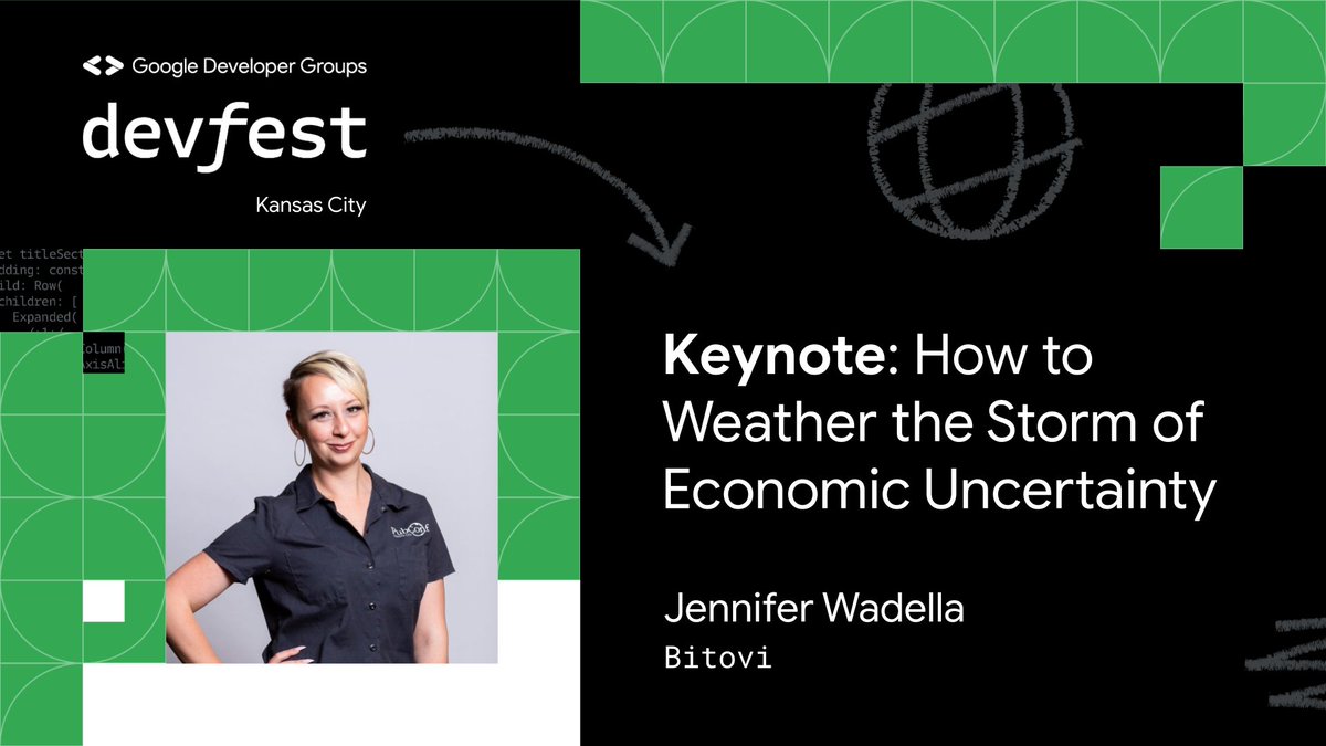 devfestkc's tweet image. Announcing our keynote speaker! Everyone will want to hear “How to Weather the Storm of Economic Uncertainty” from @likeOMGitsFEDAY, VP of Frontend Engineering at @bitovi.

All info @ devfestkc.com and get tix before they sell out! #WeatherTheStorm #DevFest #KansasCity