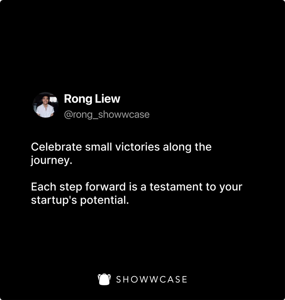 Celebrate small victories